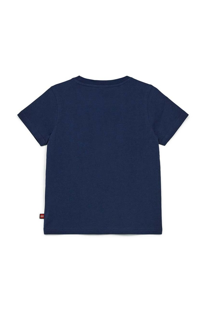 Lego t-shirt bawełniany dziecięcy 12011119 granatowy ZS24