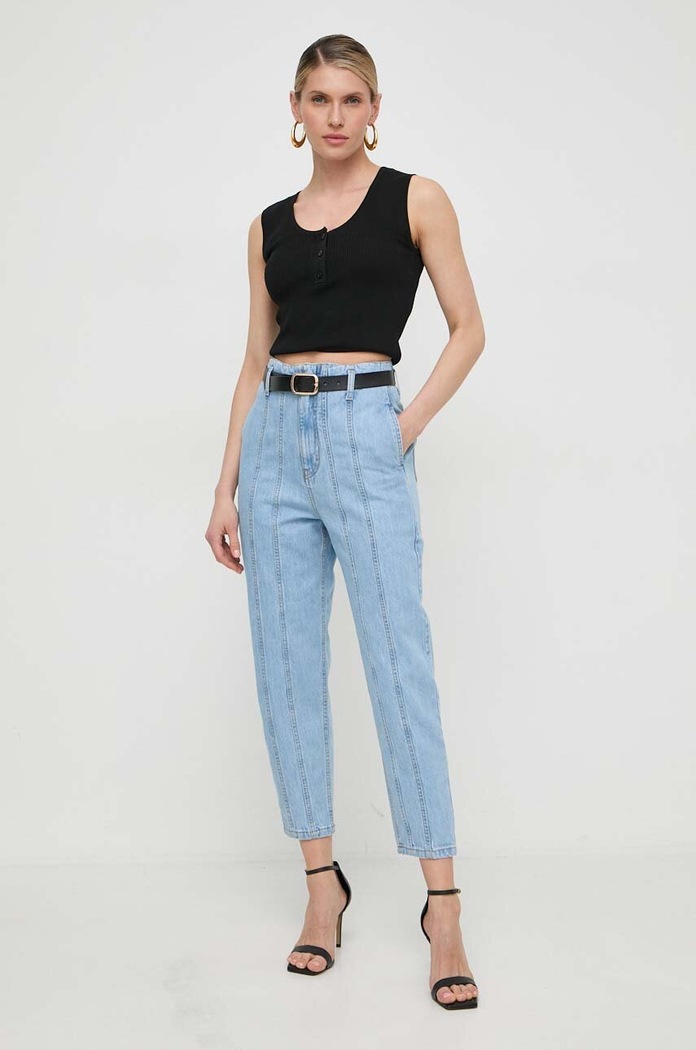 Silvian Heach top GPP24016TO negru ZS24