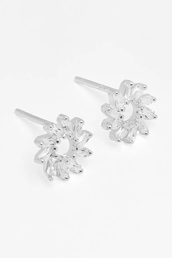ANIA KRUK Ασημένια σκουλαρίκια ANIA KRUK GLAMOUR SMVKC1902 ασημί ZS25