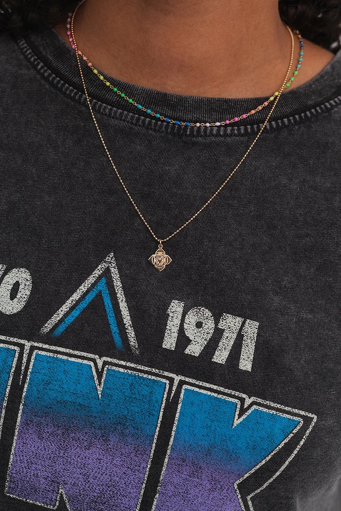 Kiegészítők ANIA KRUK aranyozott ezüst nyaklánc VINTAGE SLTNS3020Z arany