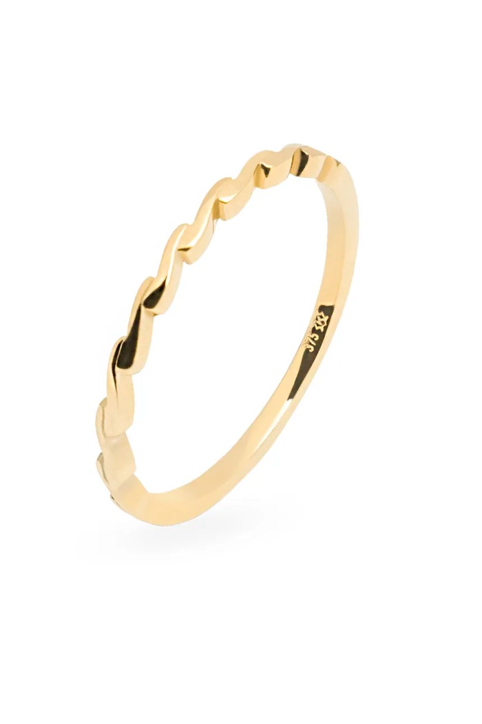 Zlatni prsten ANIA KRUK Gift Box zlatna ZEMPZ2660
