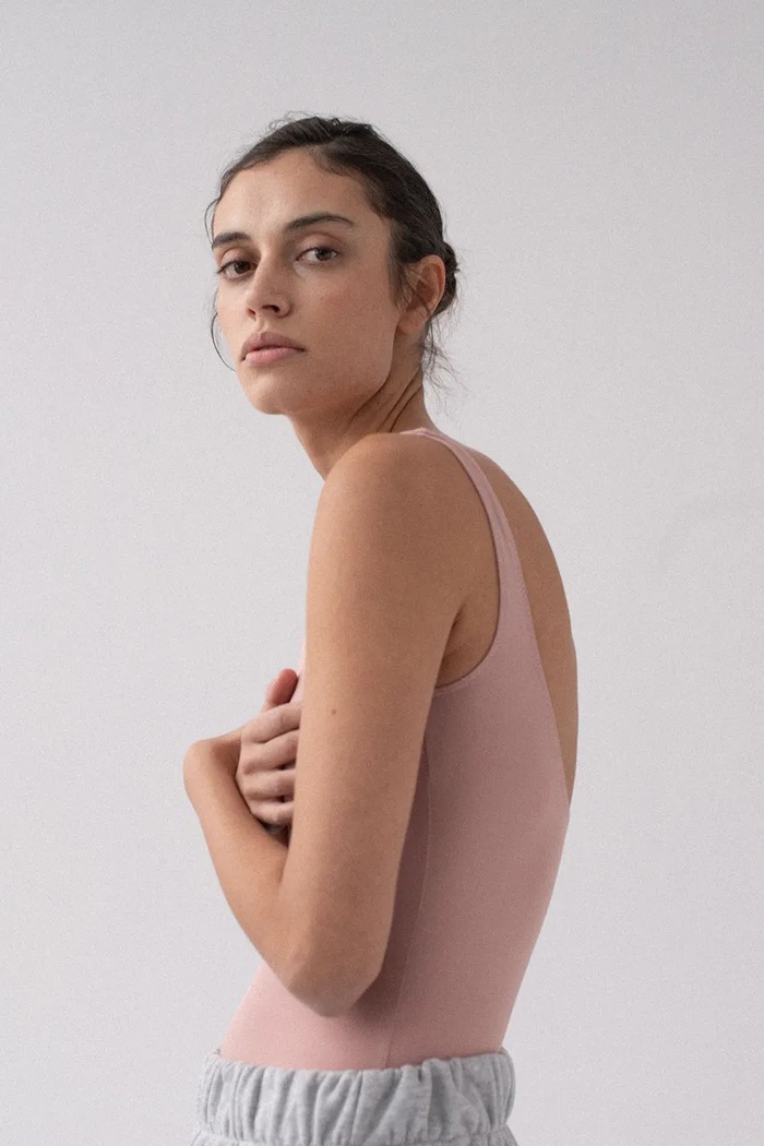 Oblečení Muuv. body dámské skinny.bodysuit oranžová