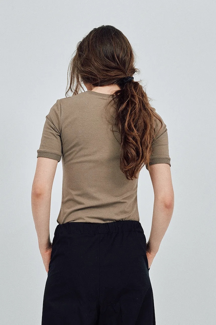MUUV. tricou BASIC bluza.dopas.BASIC verde