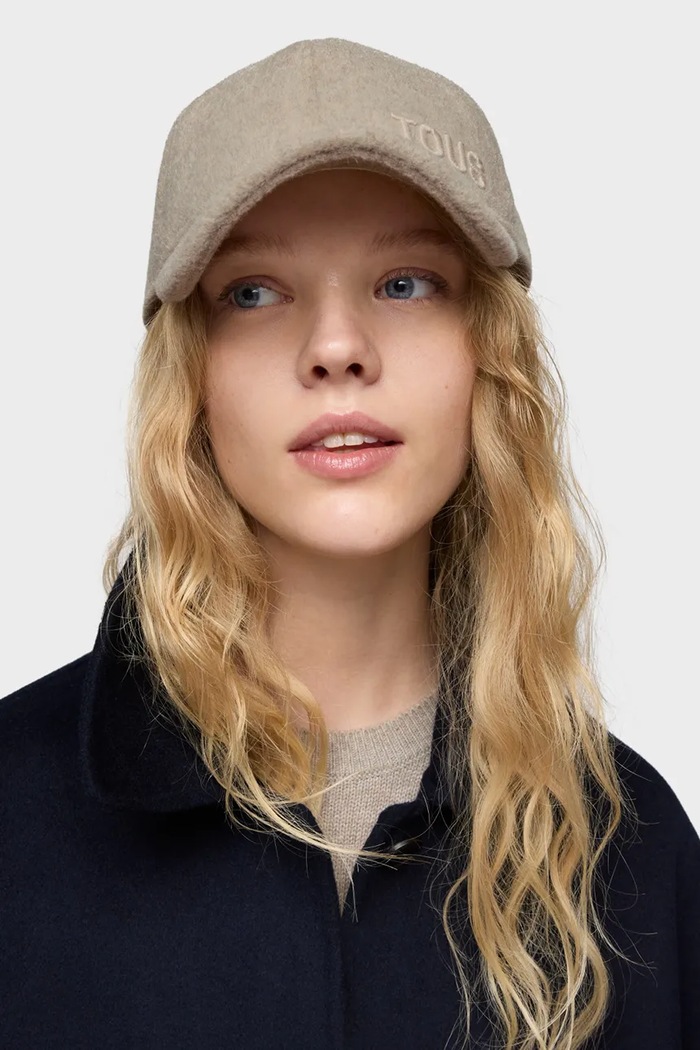 Accessori Tous cappello con visiera in cotone TEXTIL 2002138543 beige