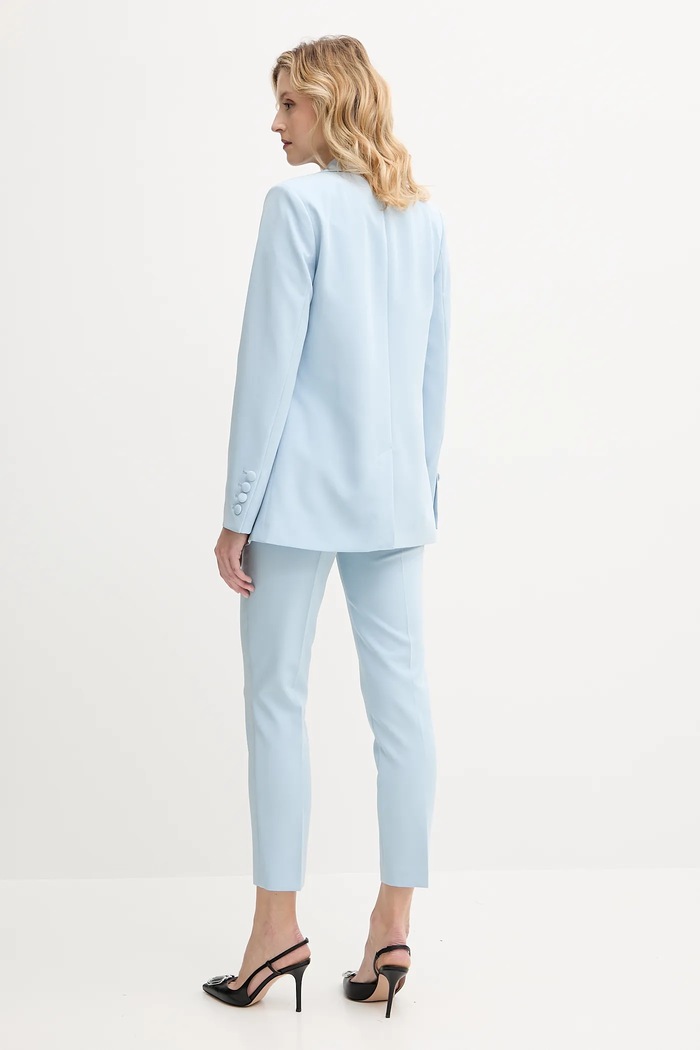 Compleu - jachetă și pantaloni KIULA Silvian Heach GPP25173JP albastru