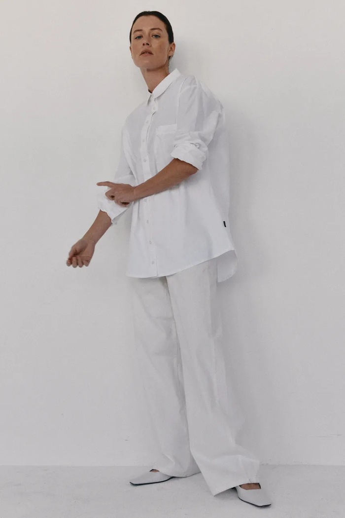 Muuv. Сорочка жіноча бавовняна CLASSIC MUUV. x Shameless oversize.shirt.CLASSIC