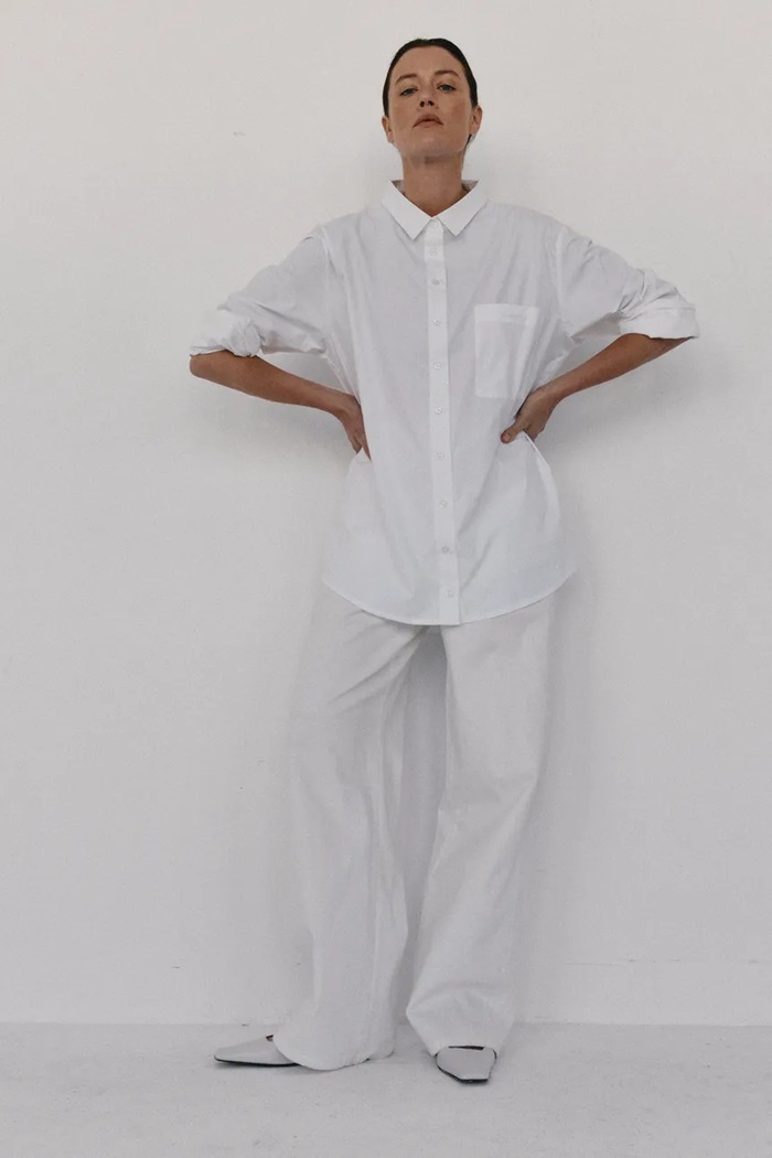 Muuv. Сорочка жіноча бавовняна CLASSIC MUUV. x Shameless oversize.shirt.CLASSIC