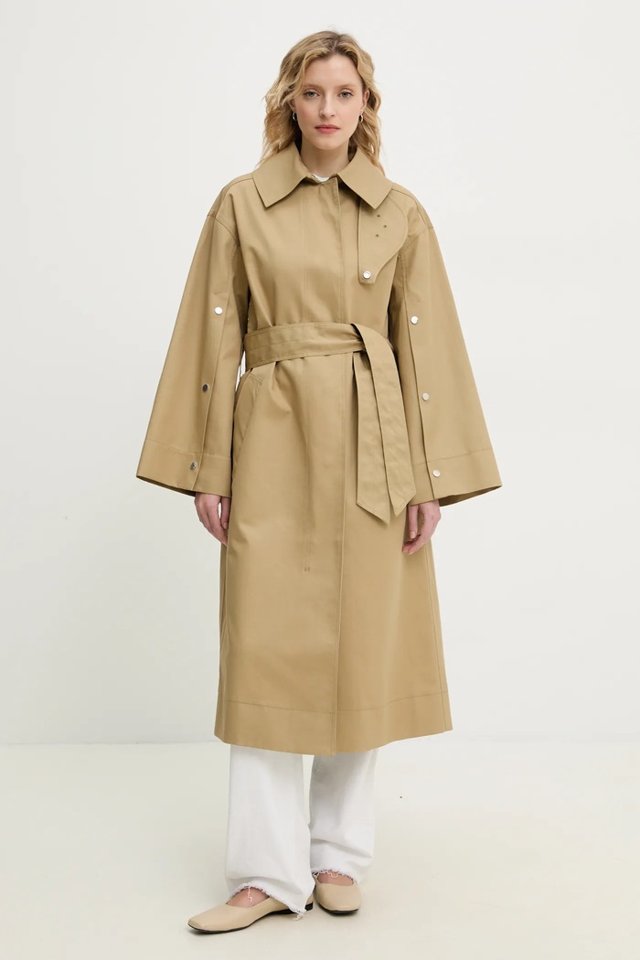 Day Birger et Mikkelsen cappotto in cotone Lior senza verde DAY65243712