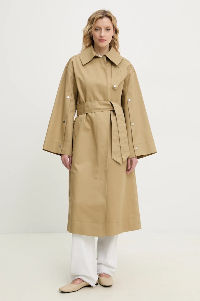 Day Birger et Mikkelsen cappotto in cotone Lior senza verde DAY65243712