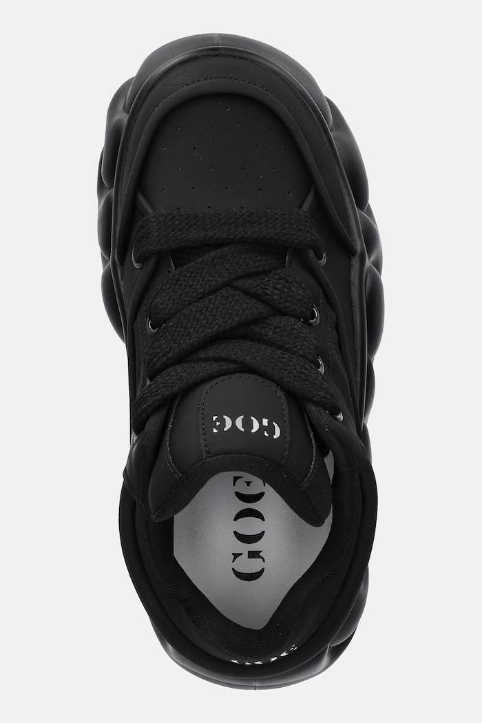 GOE sneakersy nubukowe czarny RR2N4044