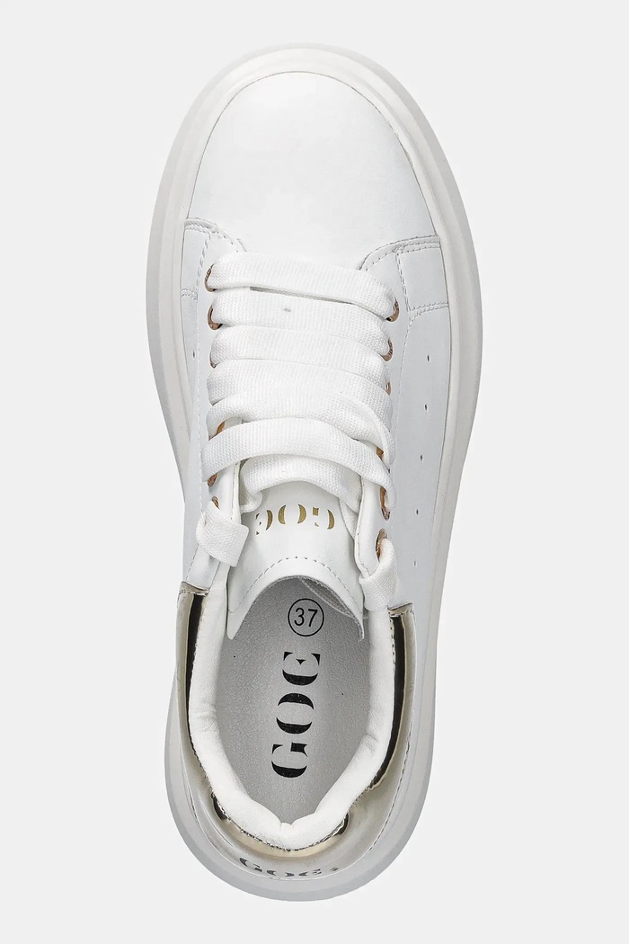 Sneakers din piele Goe NN2N4031 alb