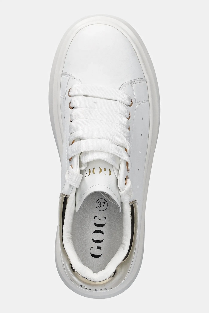 Sneakers din piele Goe NN2N4031 alb