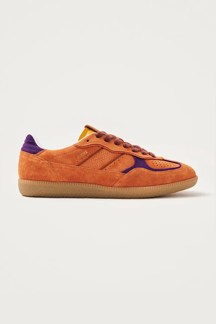 Alohas sneakersy zamszowe Tb.490 syntetyczny pomarańczowy S100471.06