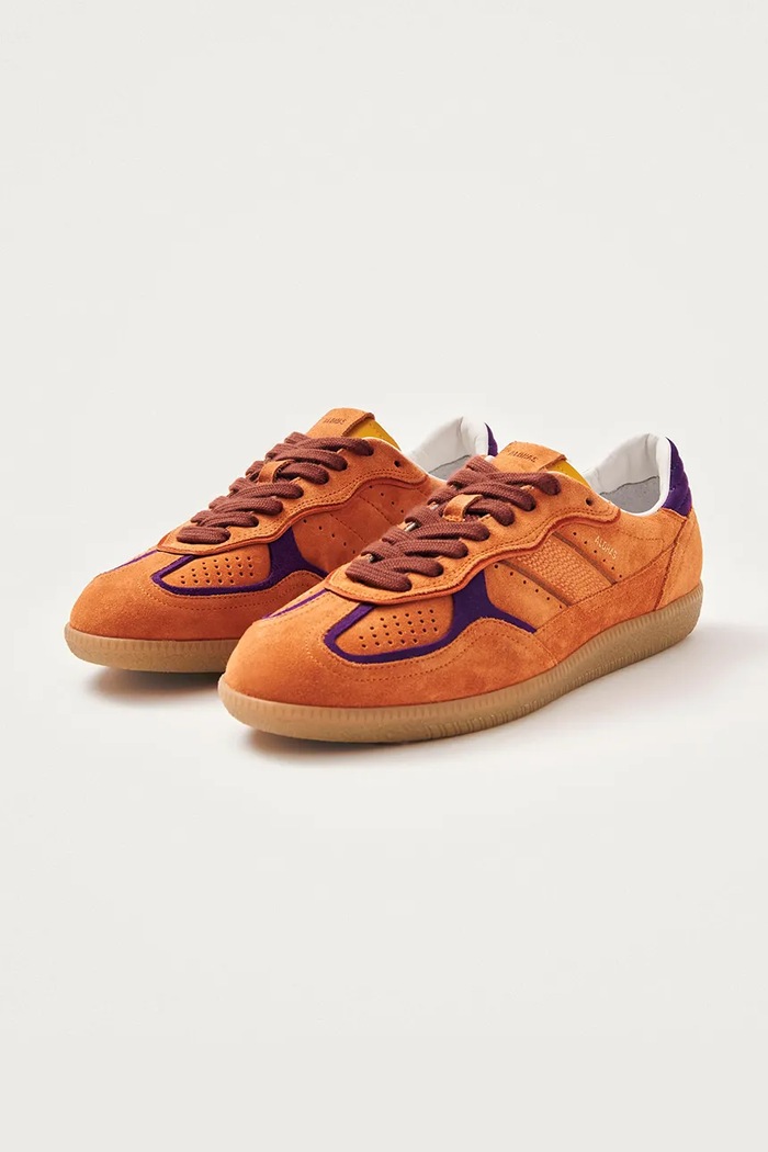 Alohas sneakersy zamszowe Tb.490 S100471.06 pomarańczowy SS25