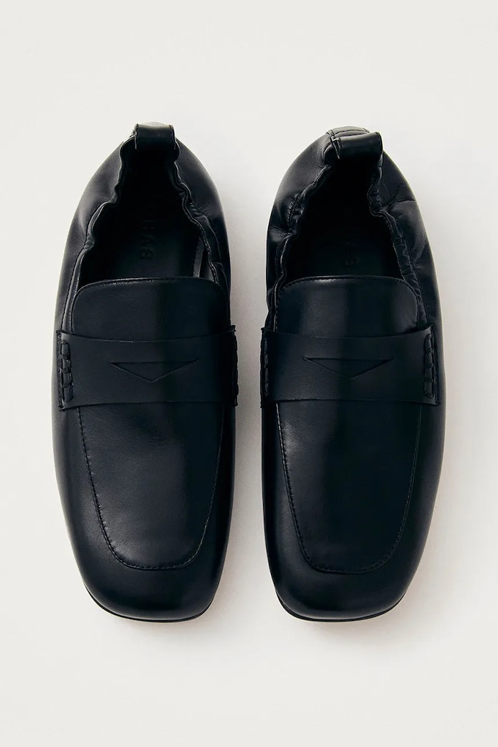Alohas mocassini in pelle Milada S100563.01 nero