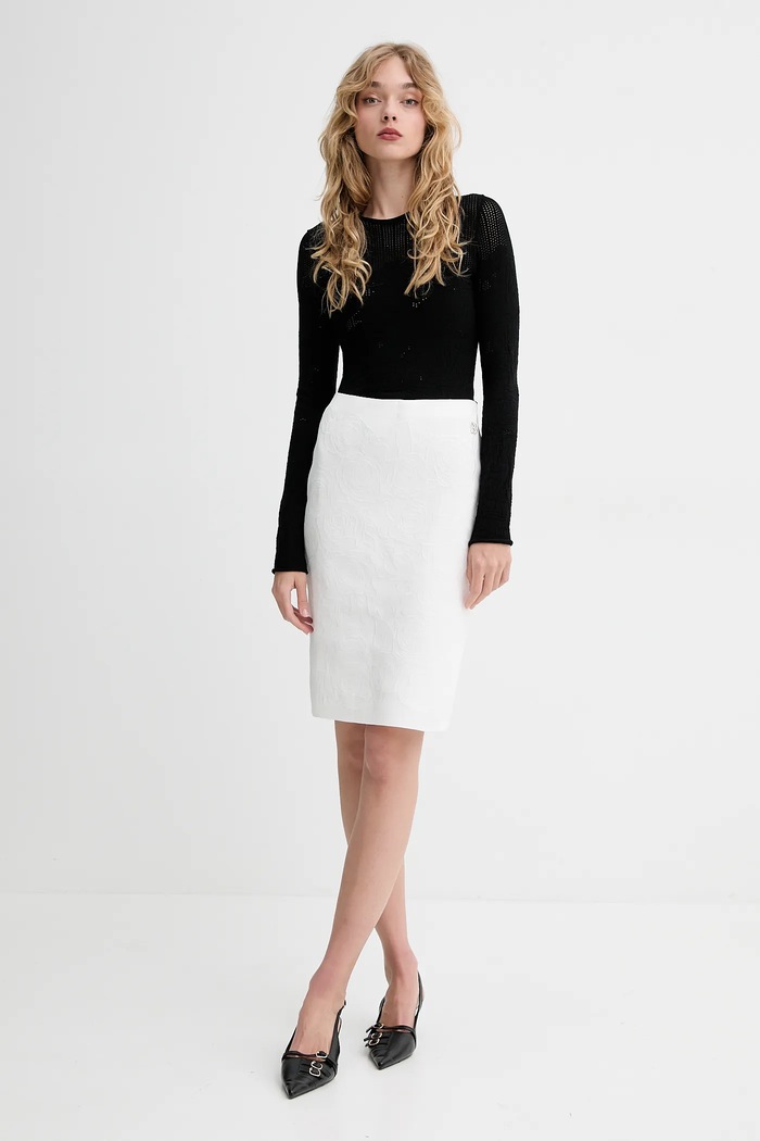 Blugirl Blumarine spódnica RA5008.MS55N beżowy ZS25