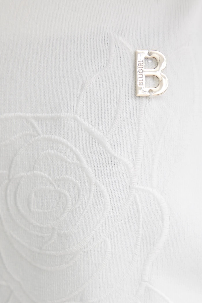 Blugirl Blumarine spódnica beżowy RA5008.MS55N