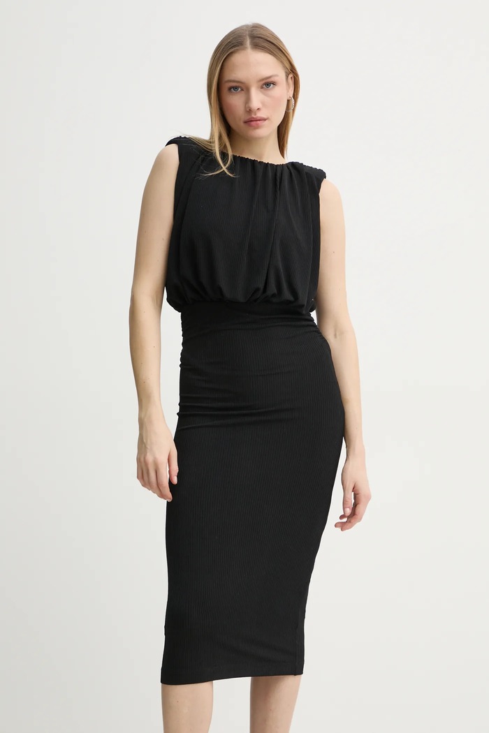 Haljina Day Birger et Mikkelsen Virgine pletivo crna DAY65243771