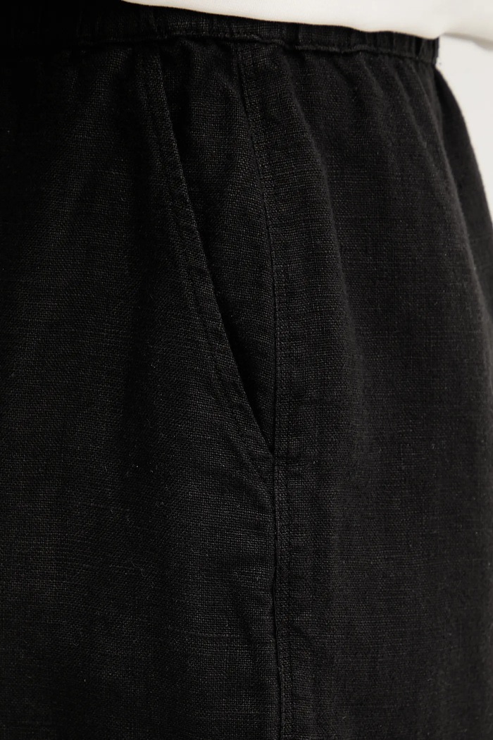 Mos Mosh pantaloni scurți de femei din in 168480 negru