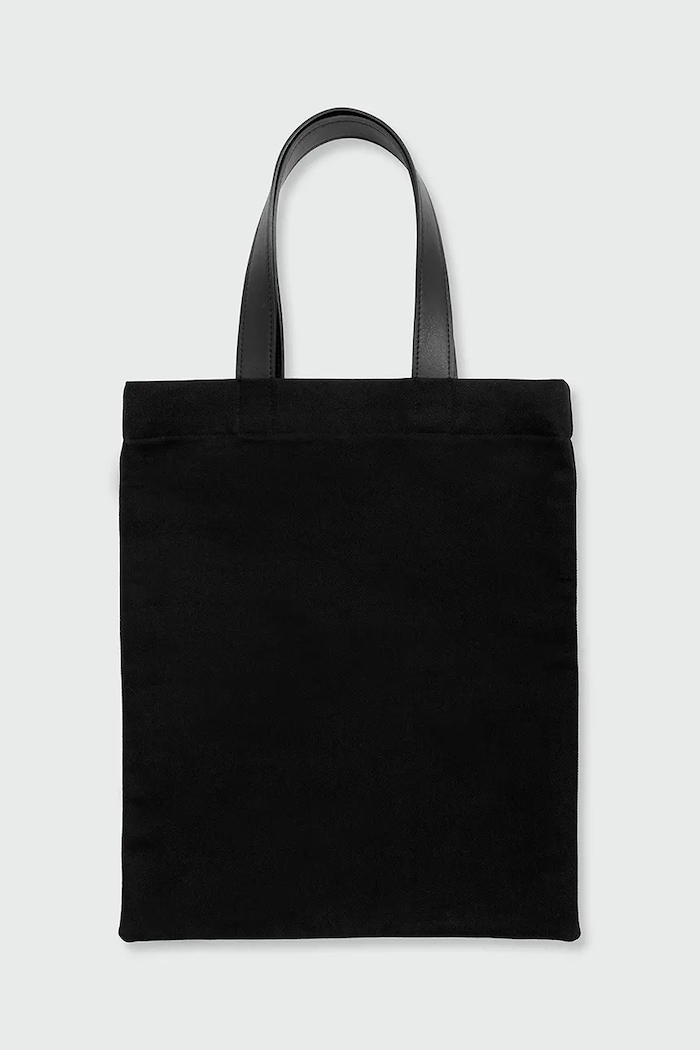 Bombažna torba MUUV. ICONE torba.shopper.ICONE črna ZS25