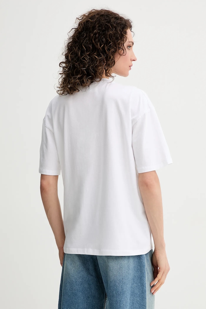 Odzież Silvian Heach t-shirt INAMIS GPP25431TS biały