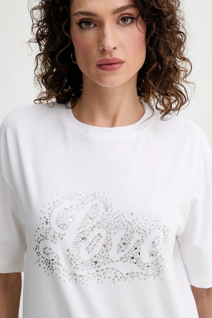 Silvian Heach t-shirt INAMIS biały GPP25431TS