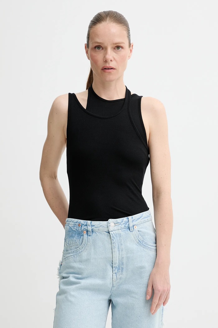 Alohas top Eos uni negru R100545