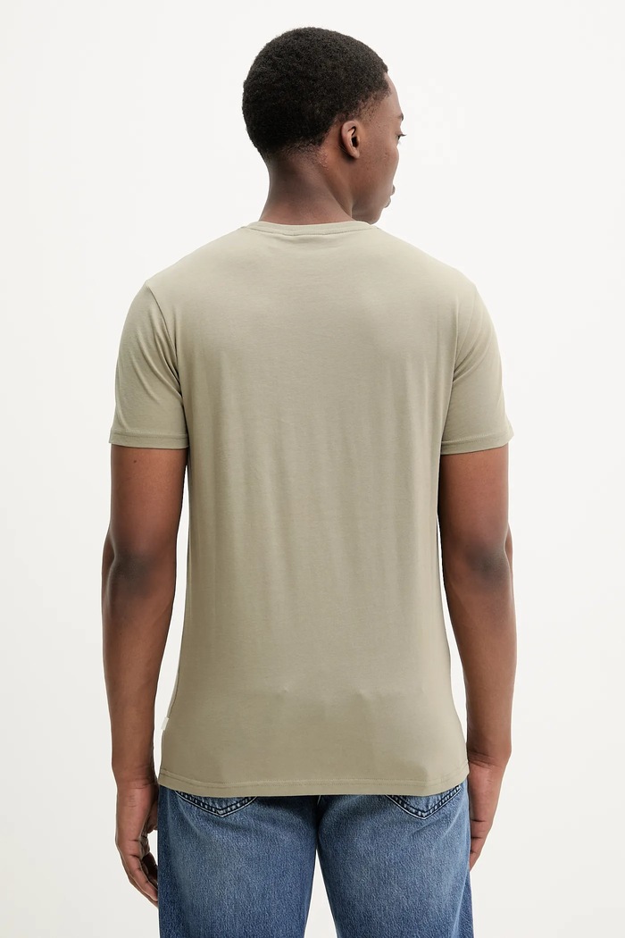 Îmbrăcăminte Solid Tricou din bumbac ROCK 21103651.170613 verde