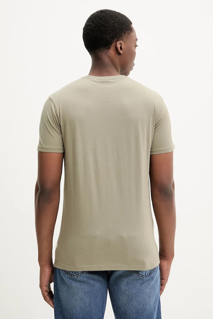 Îmbrăcăminte Solid Tricou din bumbac ROCK 21103651.170613 verde