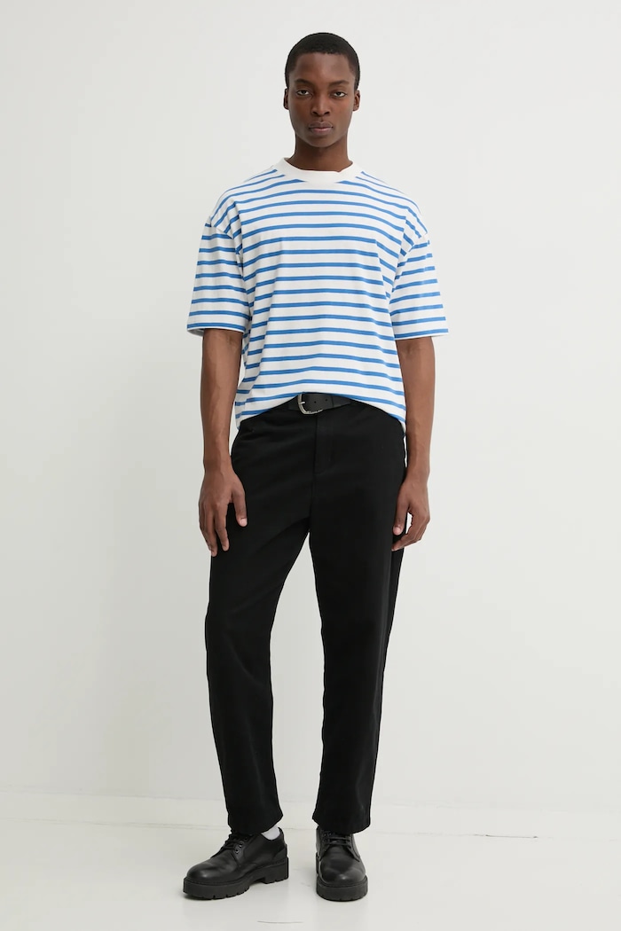 Solid t-shirt in cotone OLEK 21108551.184041 bianco ZS25