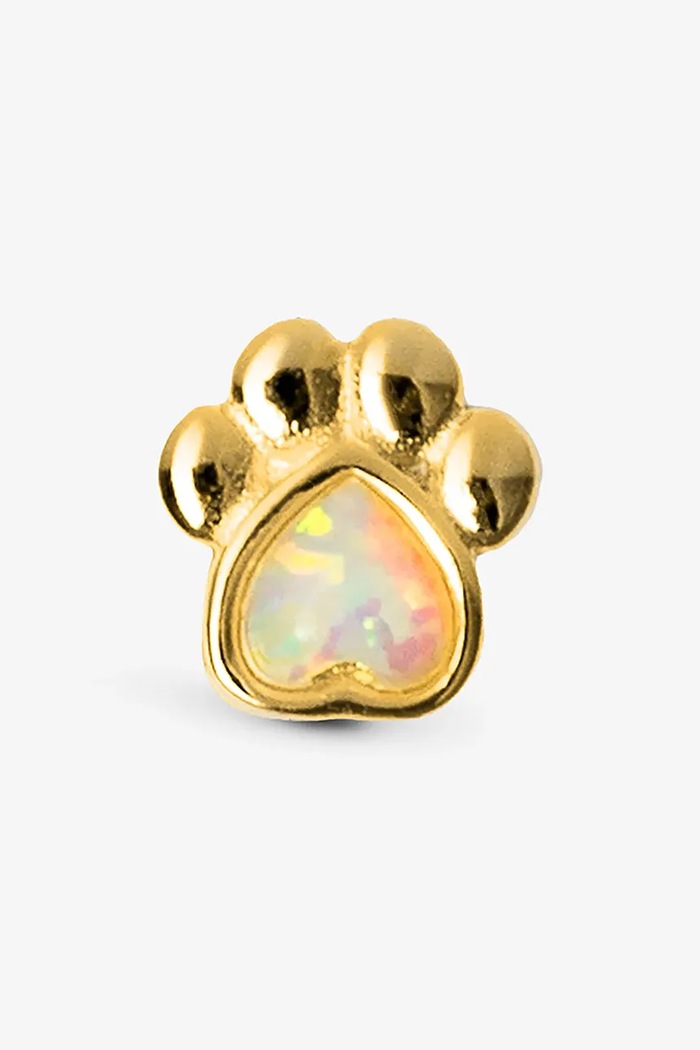ANIA KRUK cercel piercing pentru femei, din argint placat cu aur cu opal ROCK IT SRUKY3459Z aur ZS26