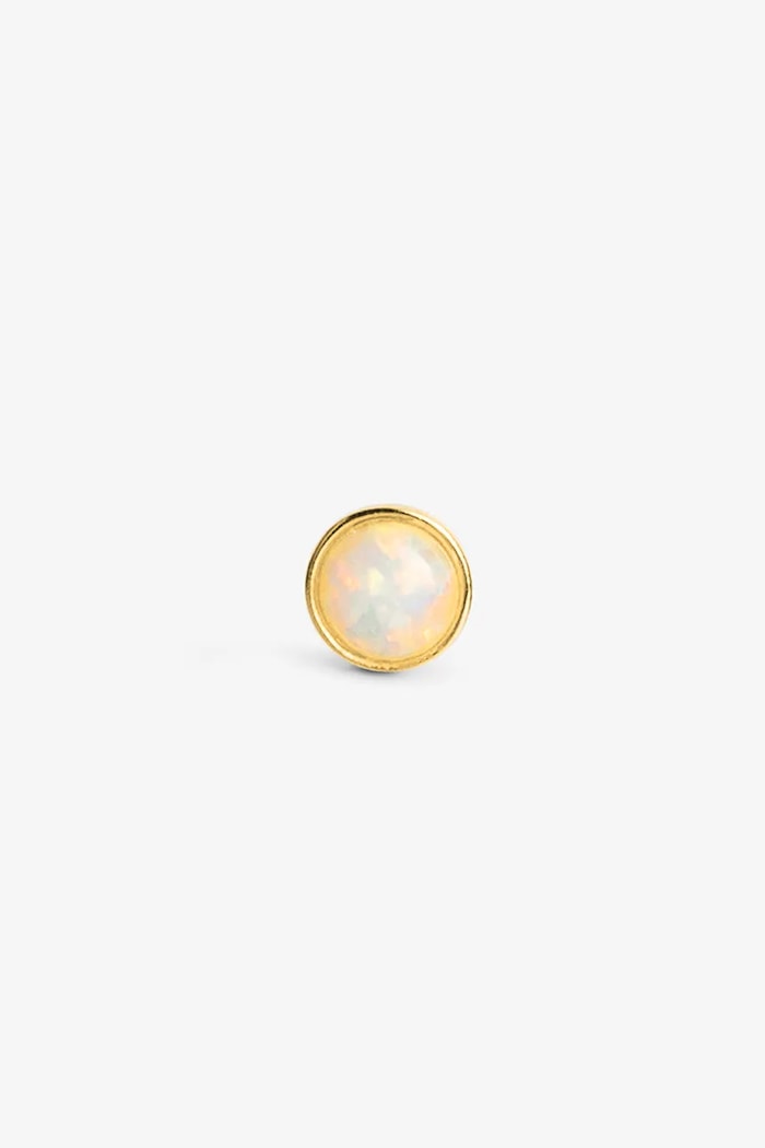 ANIA KRUK cercel piercing pentru femei, din argint placat cu aur cu opal ROCK IT SRUKY3449Z aur ZS26