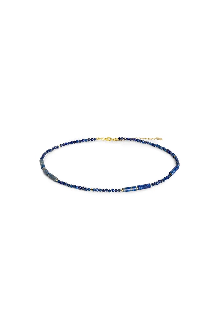 ANIA KRUK colier pentru femei, din piatră naturală lapis lazuli SUMMER bleumarin SAKNN3164Z