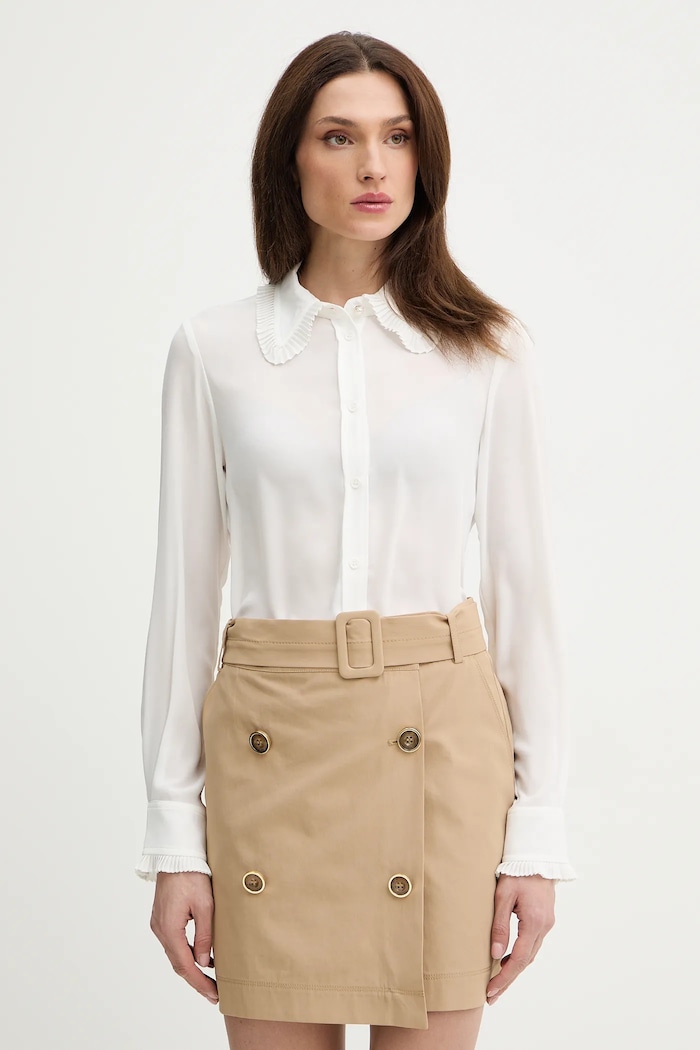 Рубашка Silvian Heach YUOMI casual белый GPP26152CA