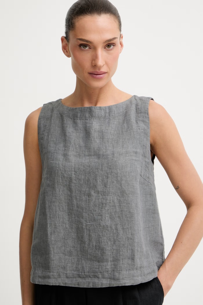 Marc O'Polo top pentru femei, din in gri 5000014207