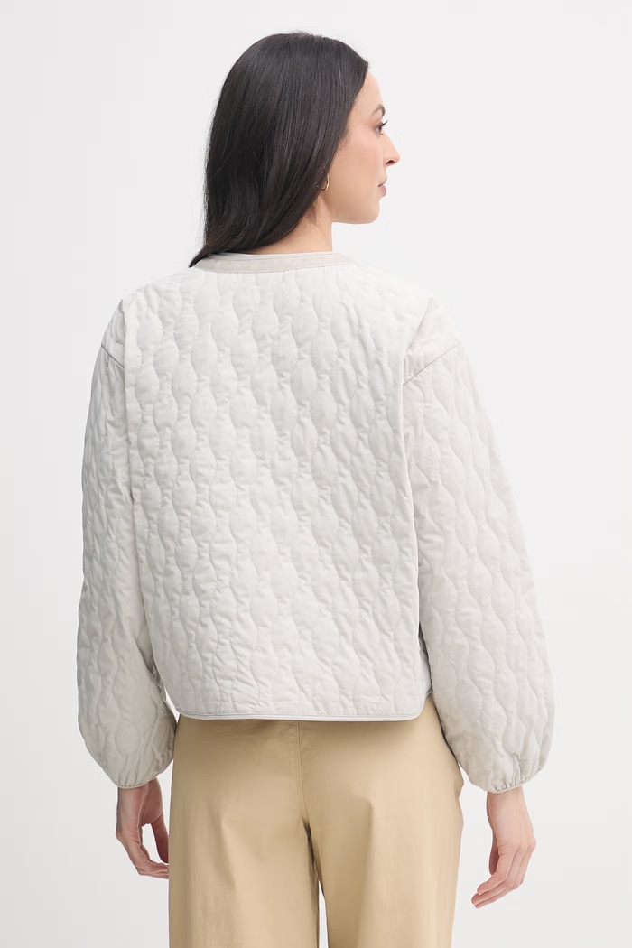 Oblečenie Save The Duck prechodná dámska bunda FARA D32717W.POBY22 sivá