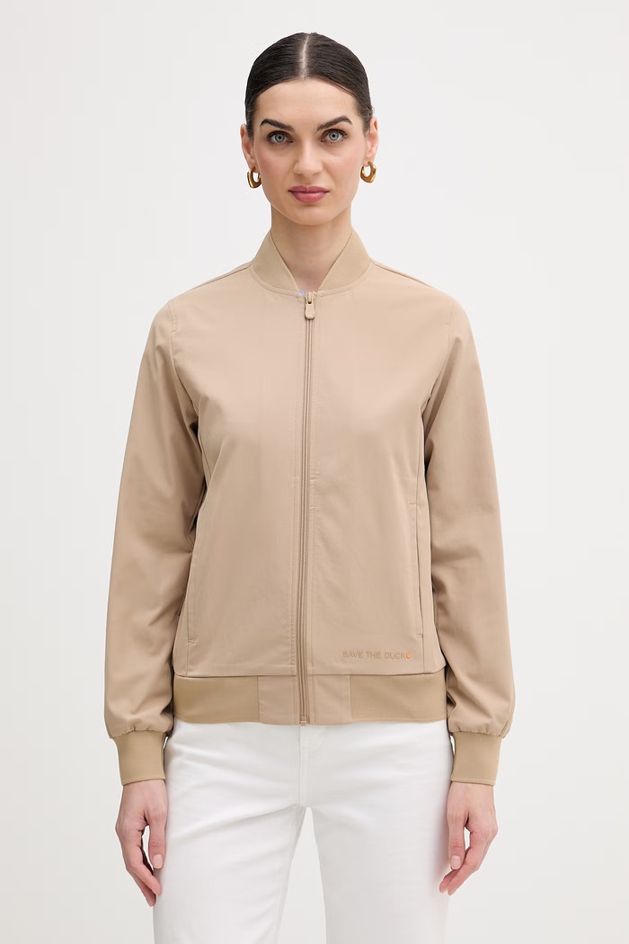 Bunda Save The Duck JENA bomber béžová D32602W.GABA22