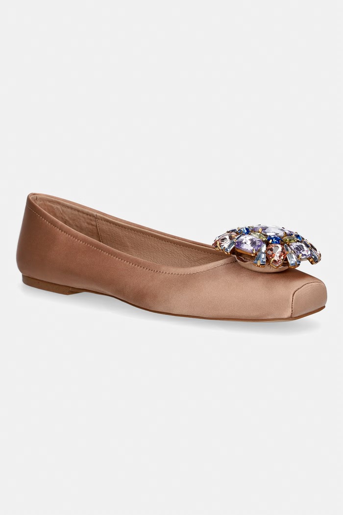 Μπαλαρίνες Jeffrey Campbell ORNATE μπεζ U356.02.005