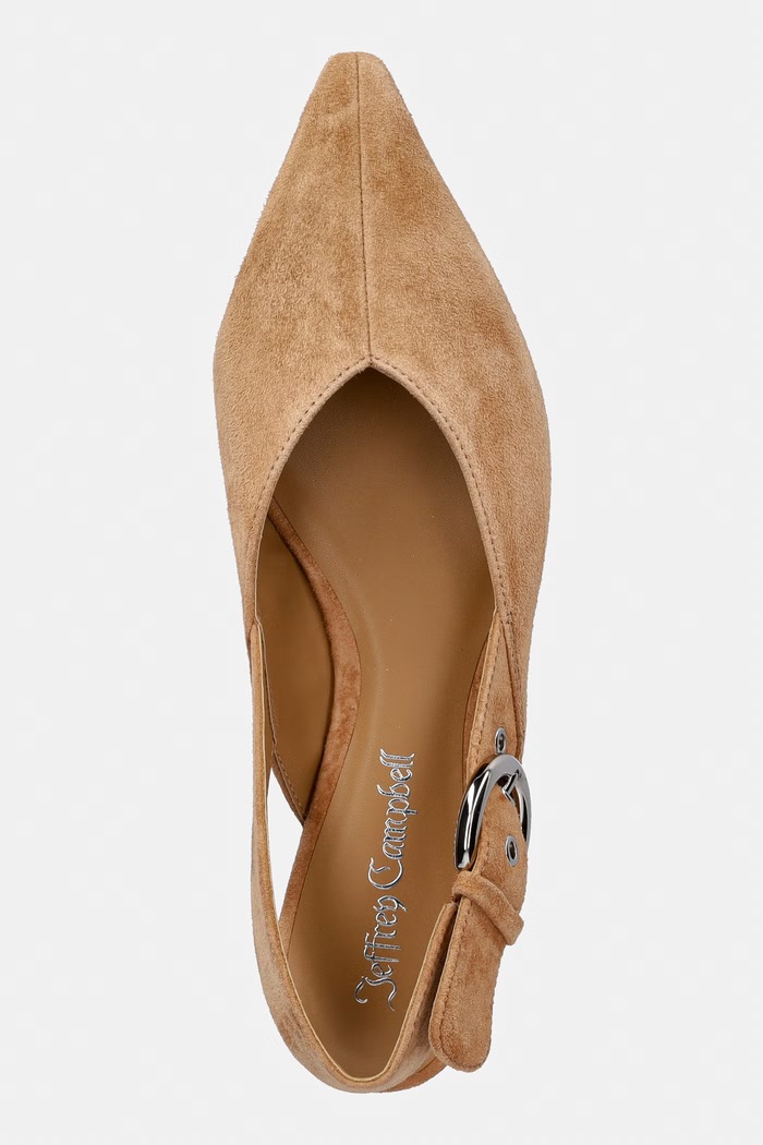 Μπαλαρίνες σουέτ Jeffrey Campbell SCONE μπεζ U301.01B.003