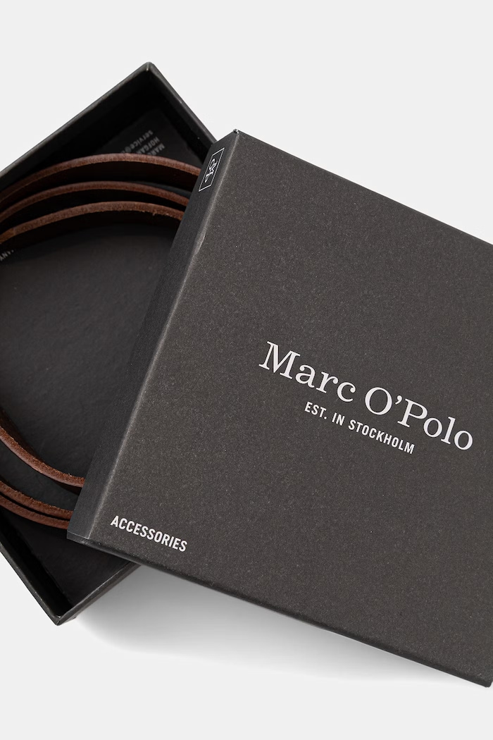 Accesorii Marc O'Polo curea pentru rochie pentru femei, din piele 5000011011 maro