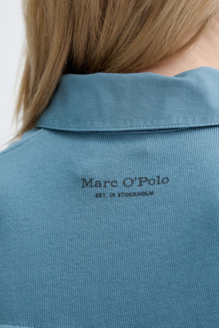 Marc O'Polo Polo damă din bumbac 5000014197 turcoaz