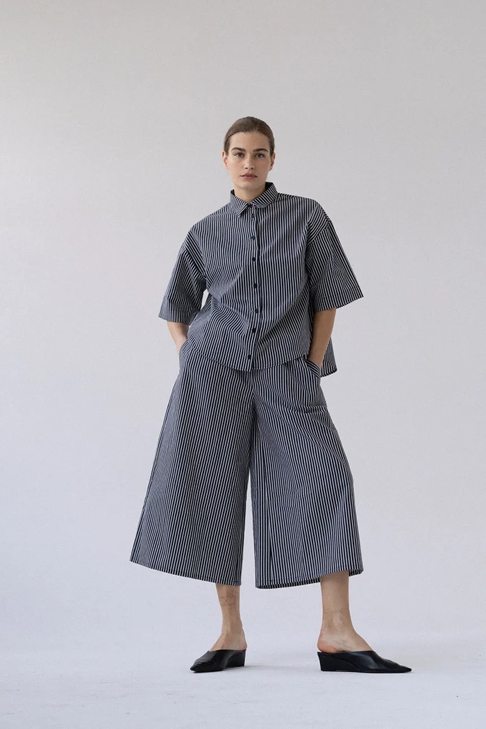 Muuv spodnie culottes damskie czarny baw.spod.cul.ELEO
