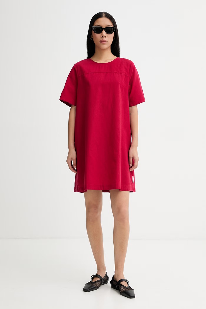 Marc O'Polo rochie de vară cu in 5000010265 rosu ZS26