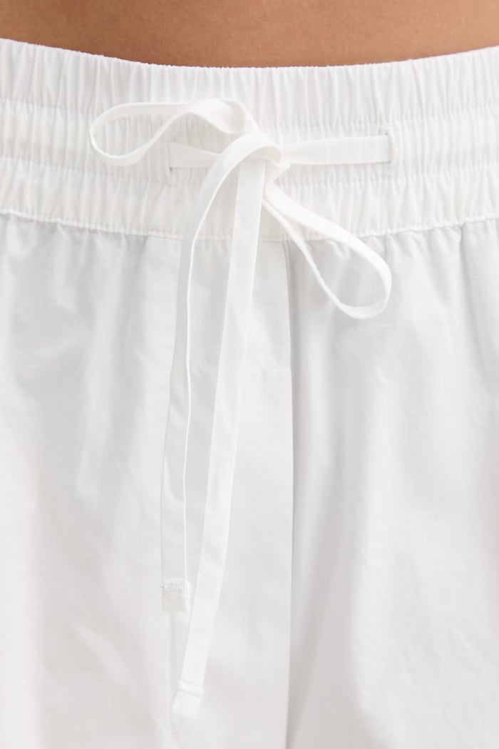 Marc O'Polo pantaloni scurți pentru femei, din bumbac alb 5000013534