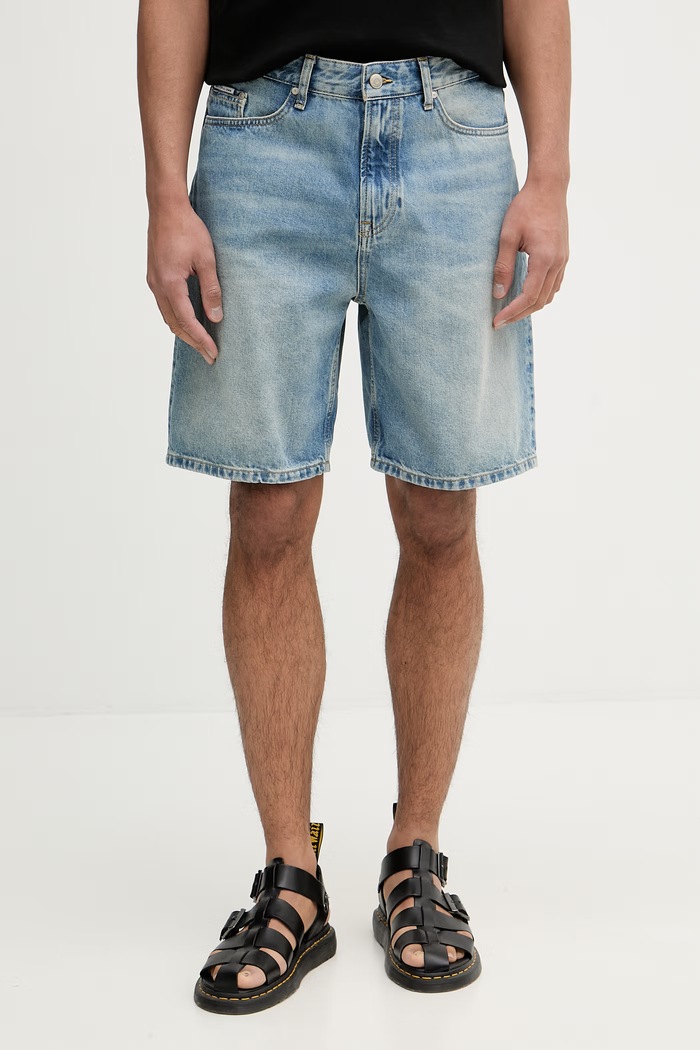 Marc O'Polo pantaloni scurți pentru bărbați, din denim albastru 5000009746