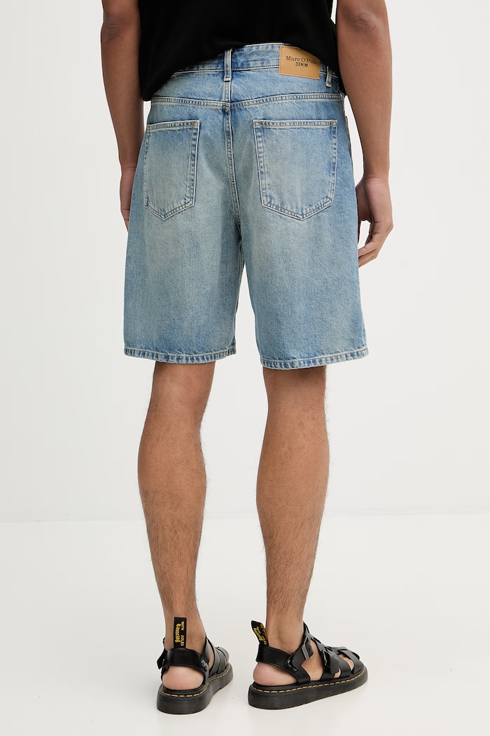 Îmbrăcăminte Marc O'Polo pantaloni scurți pentru bărbați, din denim 5000009746 albastru