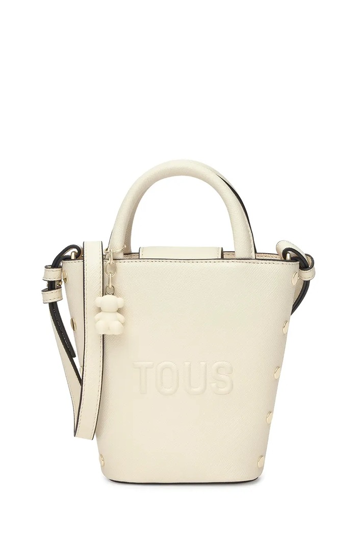 Tous torebka Back To Basics nie mieści A4 beżowy 2002358901
