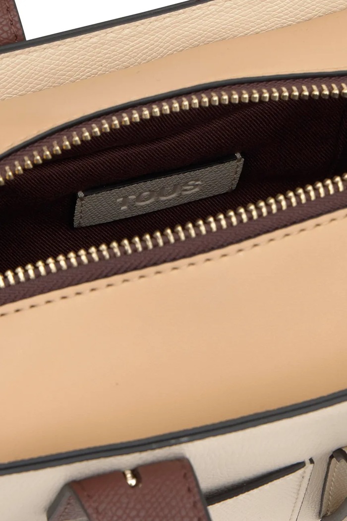 Doplnky Tous dámska crossbody kabelka 2002373302 béžová