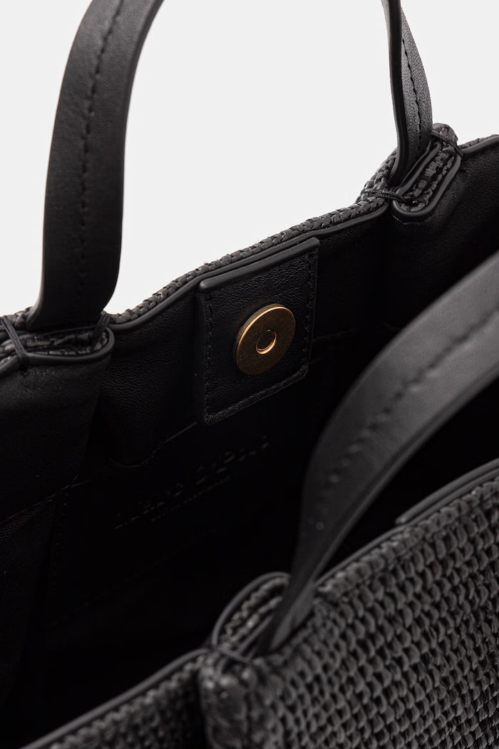 Marc O'Polo geantă crossbody pentru femei împletită 5000010832 negru