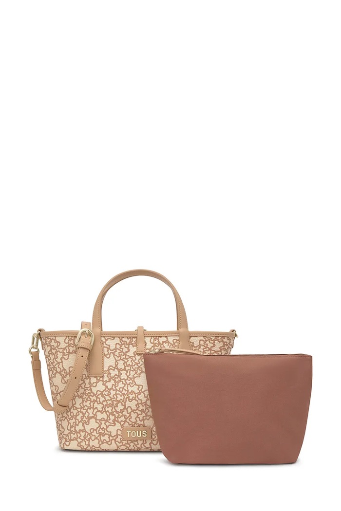 Akcesoria Tous torebka shopper damska 2002437302 brązowy
